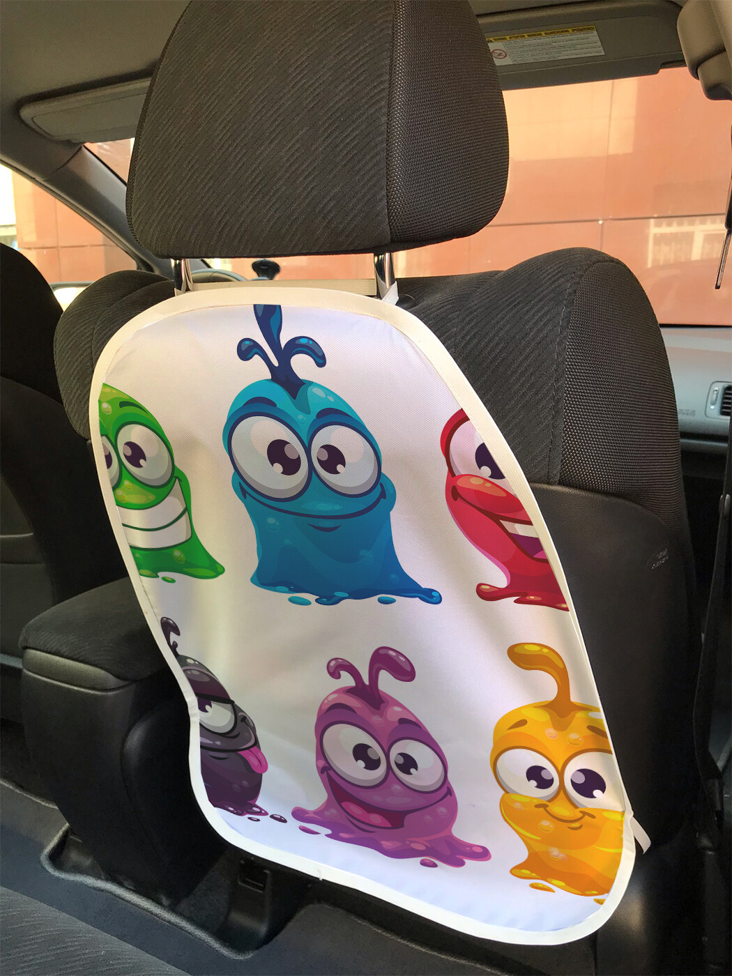 

Накидка на спинку сиденья JoyArty Желейные монстры, 45х62, Желейные монстры