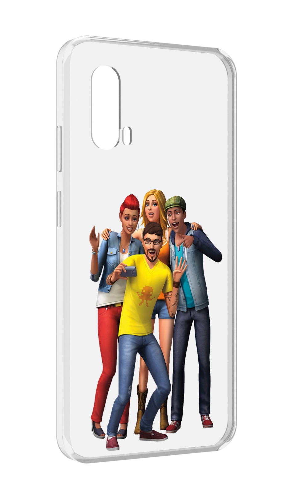 

Чехол MyPads sims для Blackview BV7100, Прозрачный, Tocco