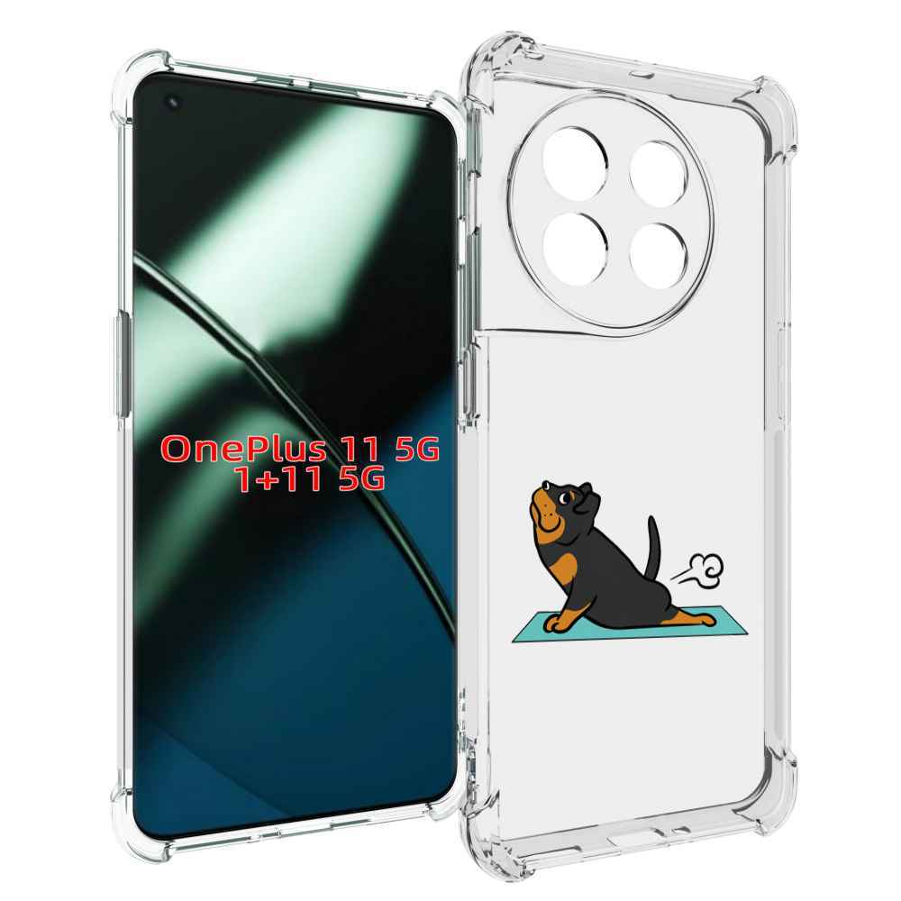 

Чехол MyPads спортивная-собачка для OnePlus 11, Прозрачный, Tocco