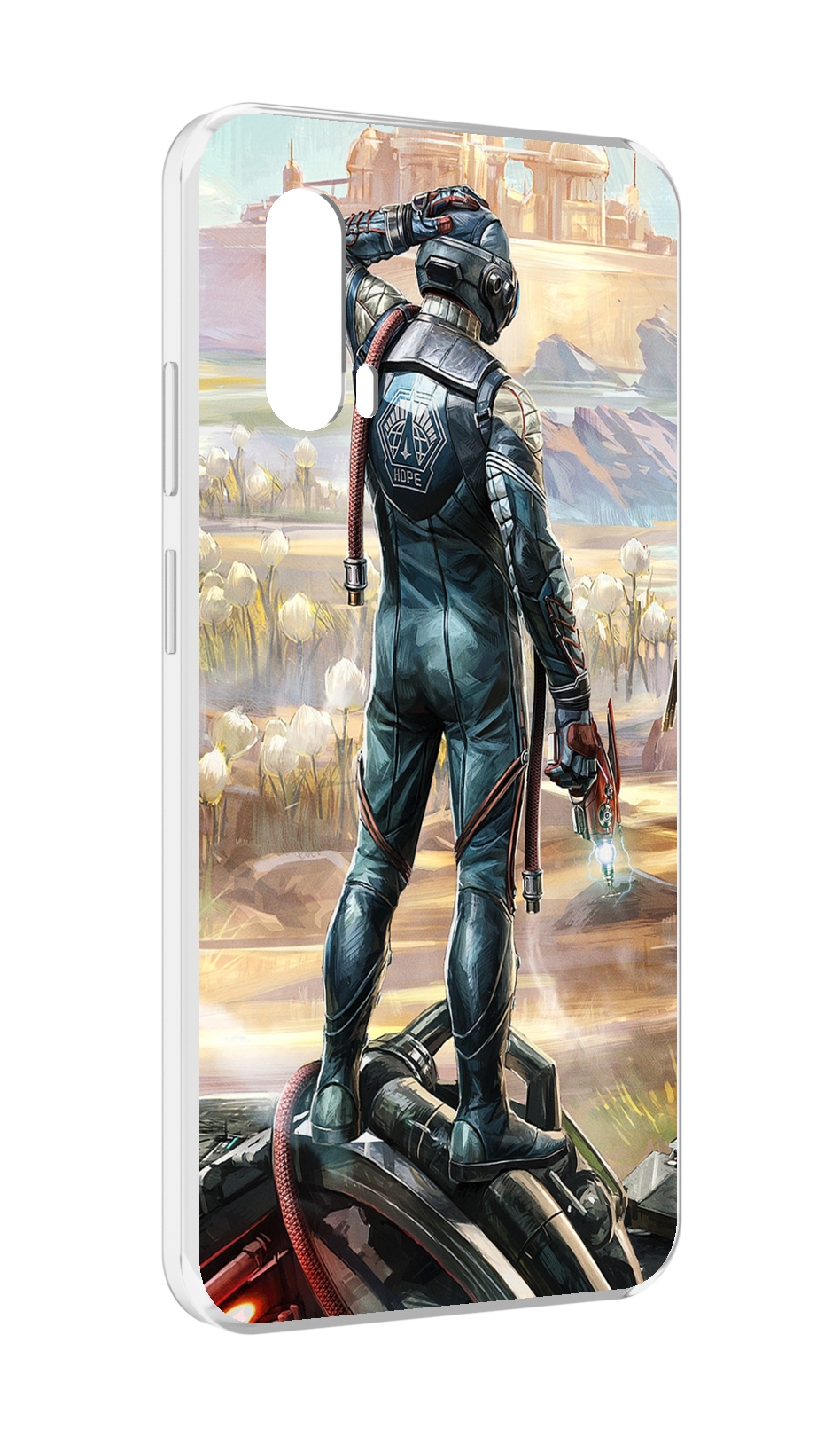 

Чехол MyPads the-outer-worlds для Blackview BV7100, Прозрачный, Tocco