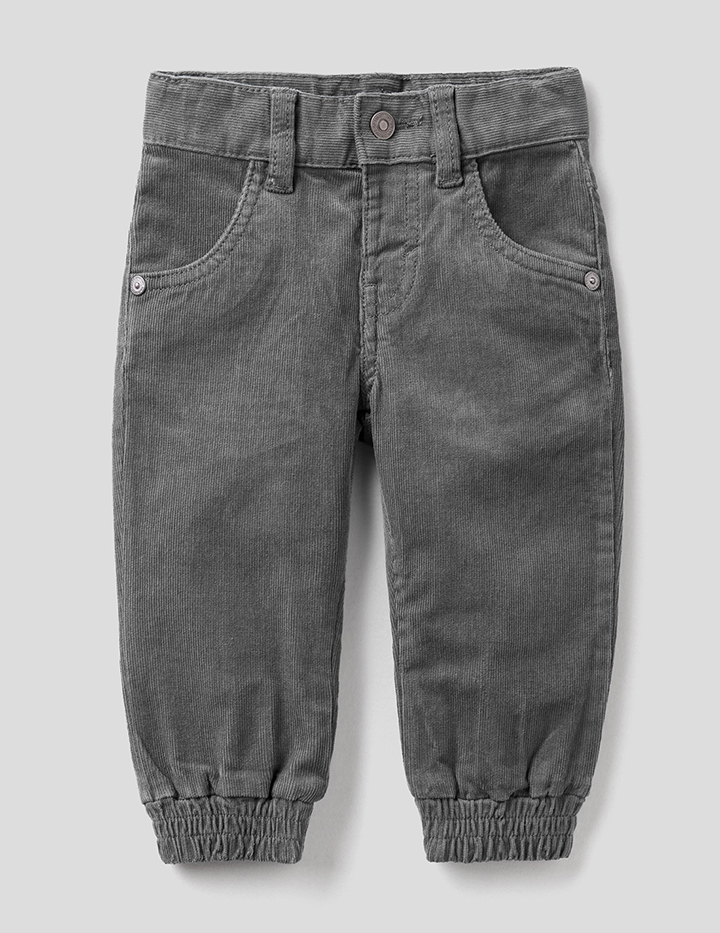

Брюки для мальчиков Benetton цв. серый р.80, 21A_4AD557MB0