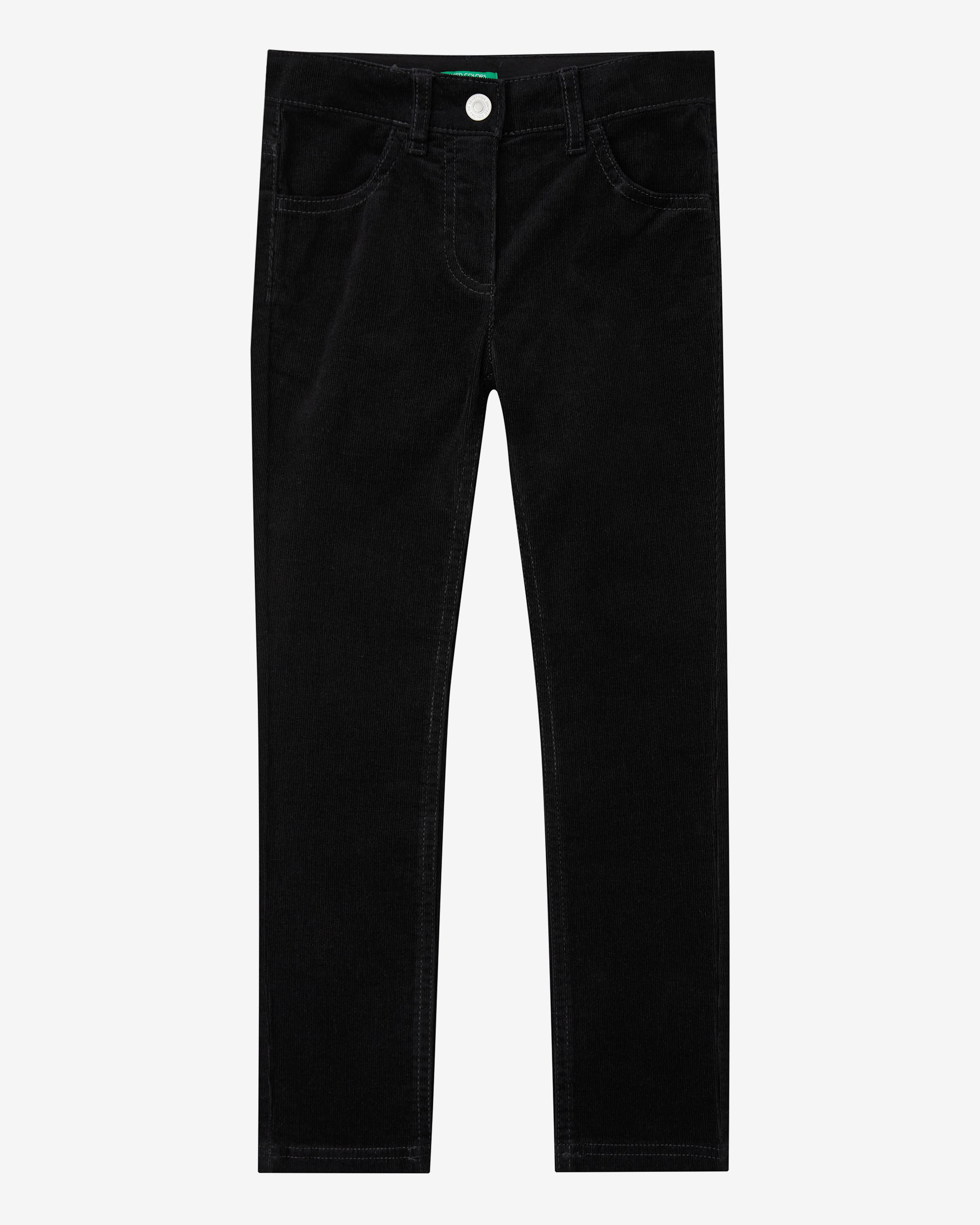 

Брюки для девочек Benetton цв. черный р.128, 21A_4AD557ME0