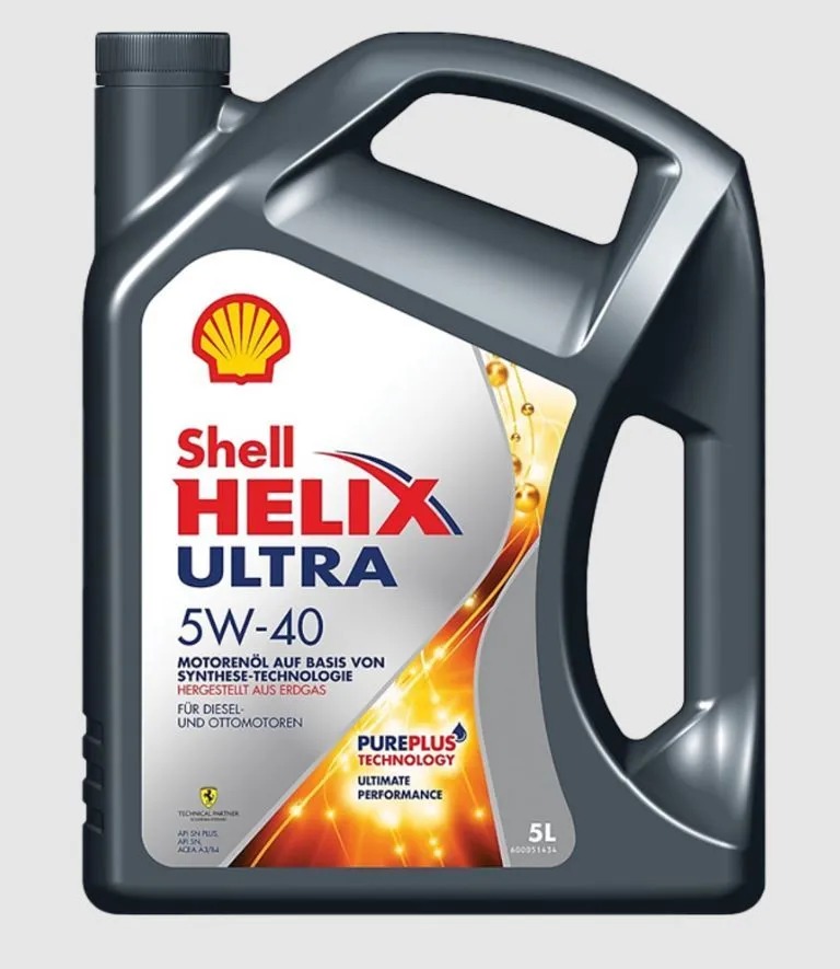 фото Shell 550052838 масло моторное синтетическое shell helix ultra 5w-40 (5л) () 1шт