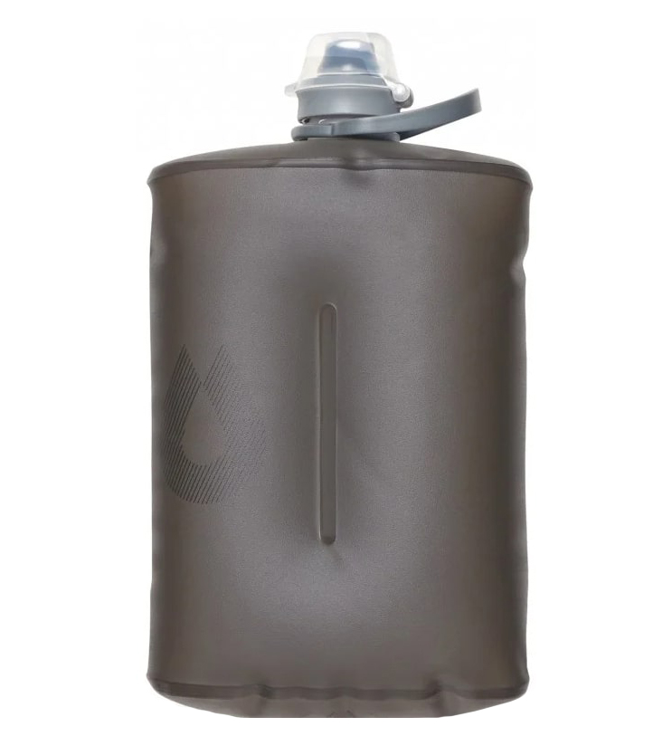 Мягкая фляга для воды Hydrapak Stow 1L (GS330М) серая