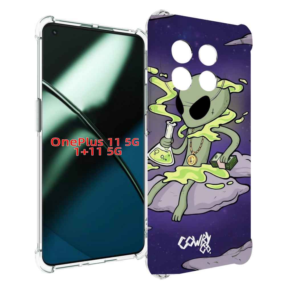 

Чехол MyPads токсичный инопланетянин для OnePlus 11, Прозрачный, Tocco