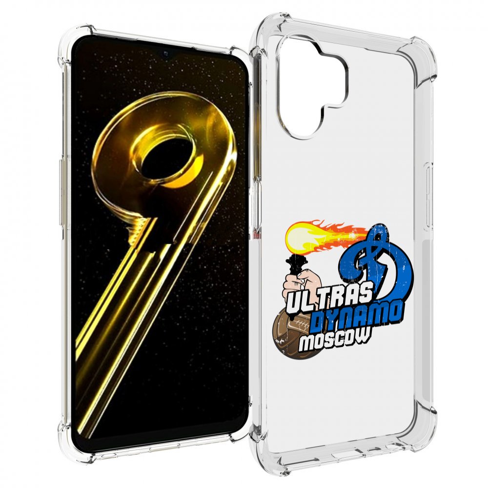 

Чехол бампер MyPads ФК Динамо для Realme 10 5G противоударный, Прозрачный, Tocco