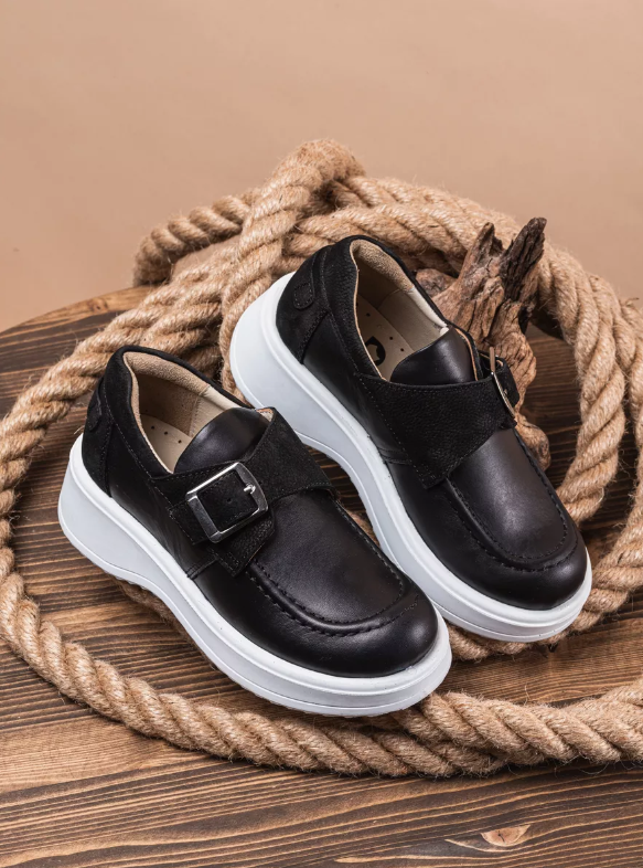 Туфли детские Dreamurr Shoes M-D-8, черный, 32