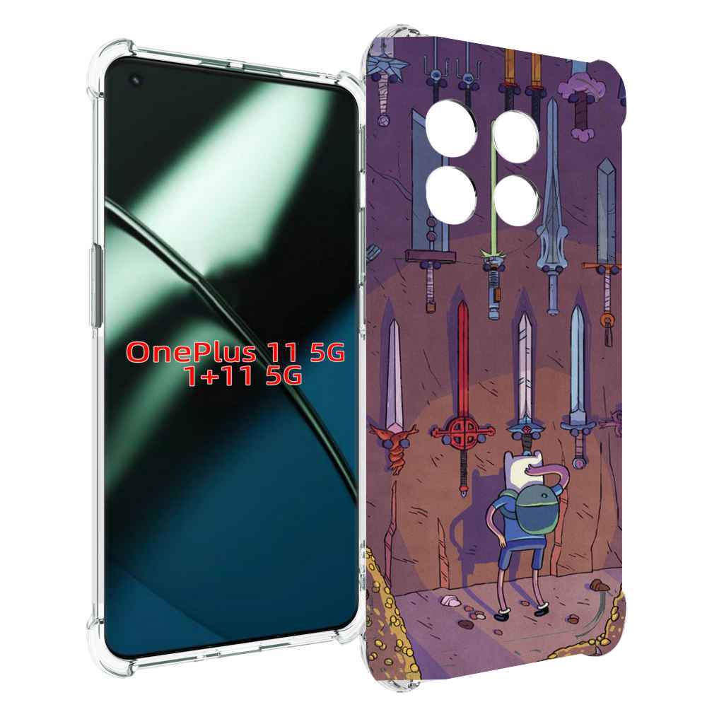 

Чехол MyPads фин ищет меч для OnePlus 11, Прозрачный, Tocco