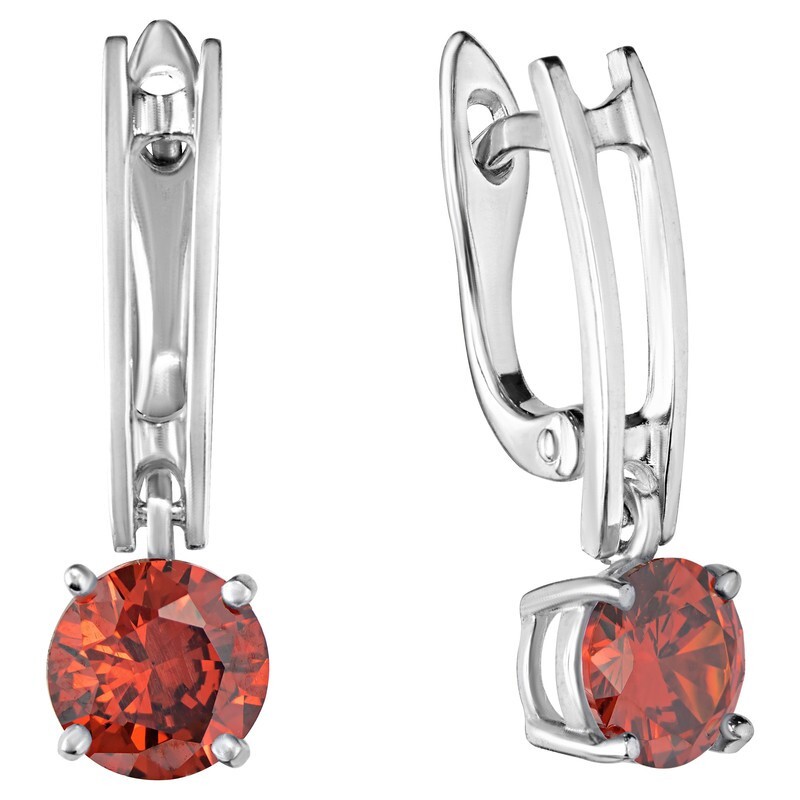 

Серьги из серебра с кристаллом ювелирным LAZURIT-ONLINE 8246NP, 8246NP