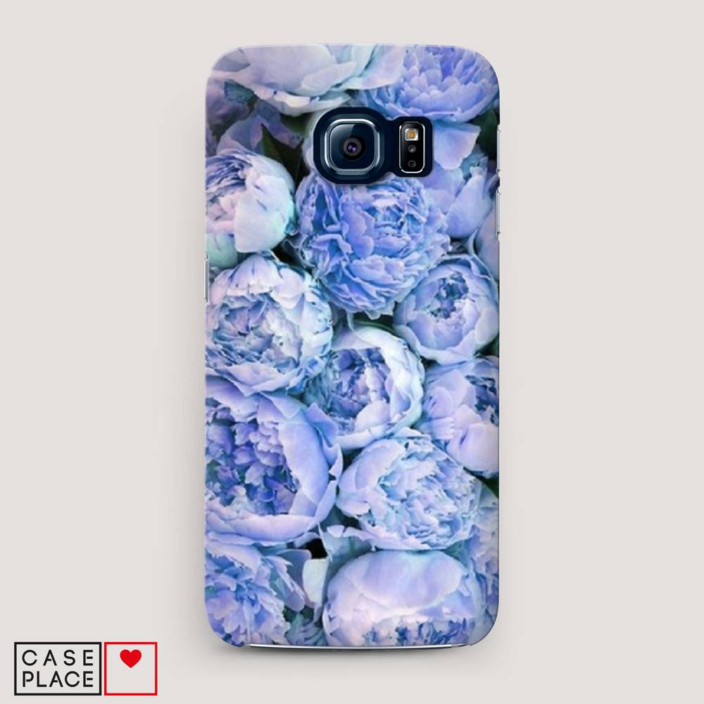 

Чехол Awog "Пионы голубые" для Samsung Galaxy S6, 24320-6