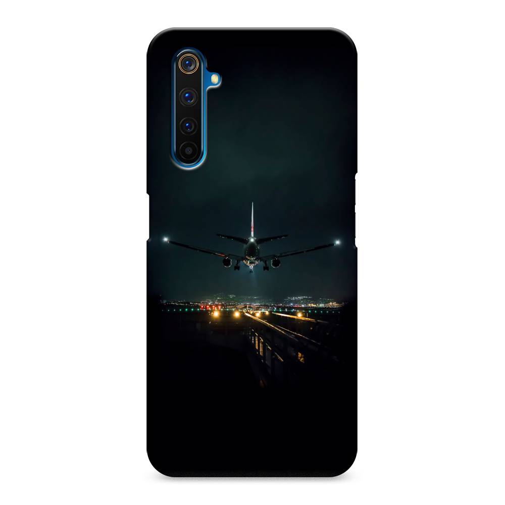 

Пластиковый чехол "Ночной рейс" на Realme 6 Pro, 252820-5