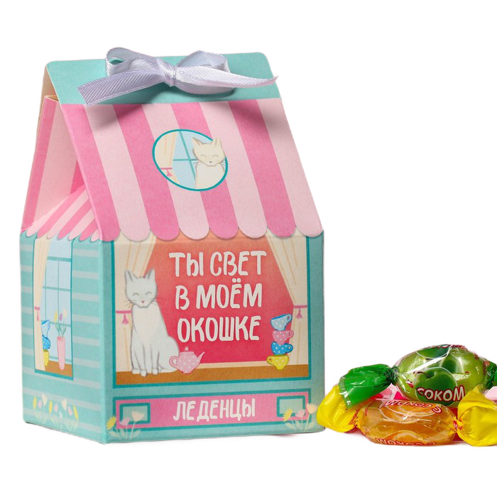 

Леденцы Ты свет в моем окошке с соком, вкус: ассорти,100 г.