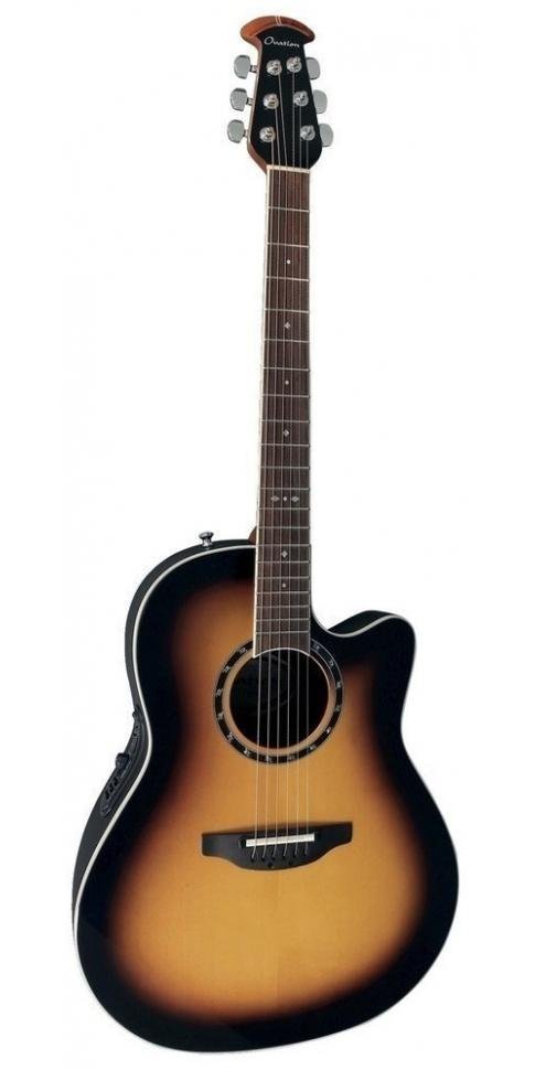 фото Электроакустическая гитара ovation 2771ax-1 standard balladeer deep contour cutaway