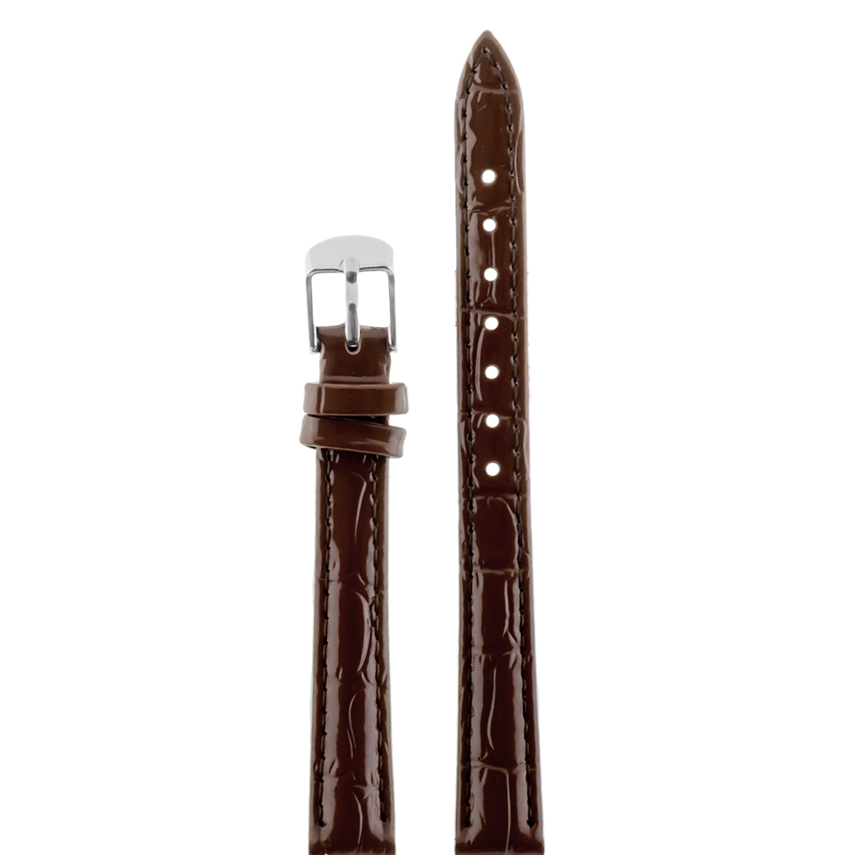 

Ремешок из двух частей женский Atlantis C11-12 темно-коричневый, C11-12