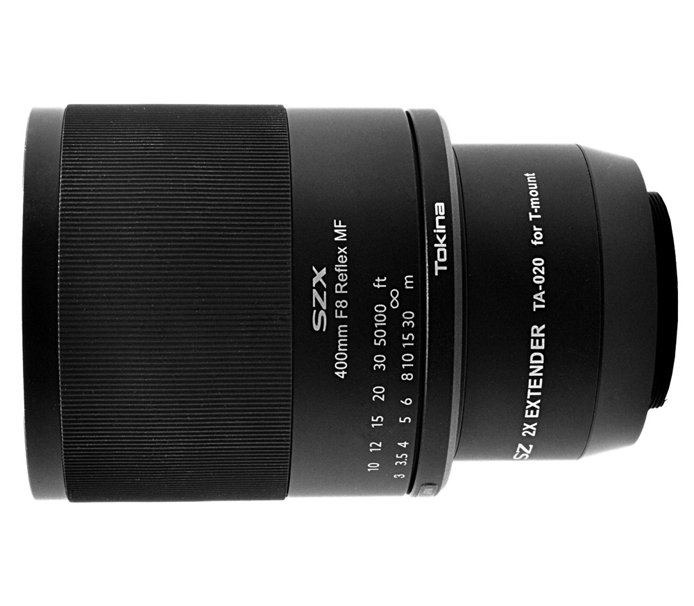 

Объектив Tokina SZX 400mm f/8 Reflex MF Canon EF + конвертер TA-020
