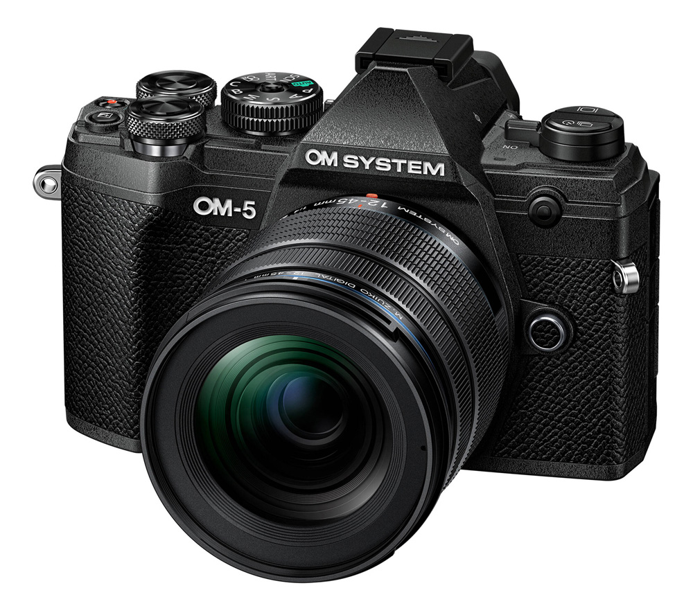 Беззеркальный фотоаппарат Olympus OM-5 Kit 12-45mm f/4 Pro черный 100061269412