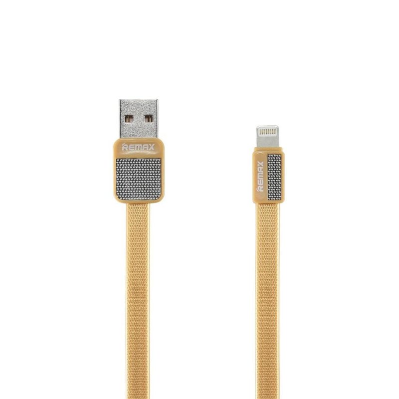 фото Кабель usb remax platinum rc-044i apple 8 pin, золотой