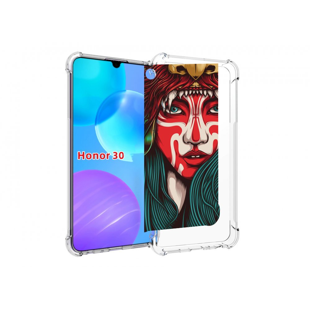 

Чехол MyPads девушка-в-маскировке для Huawei Honor 30 Lite, Tocco