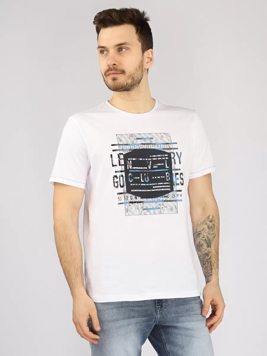 

Футболка мужская A passion play 221TR(XT-0034)-0301 белая 5XL, 221TR(XT-0034)-0301
