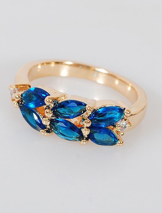 

Кольцо из бижутерного сплава р. 19 Lotus Jewelry 43R-31sz, шпинель/циркон, 43R-31sz