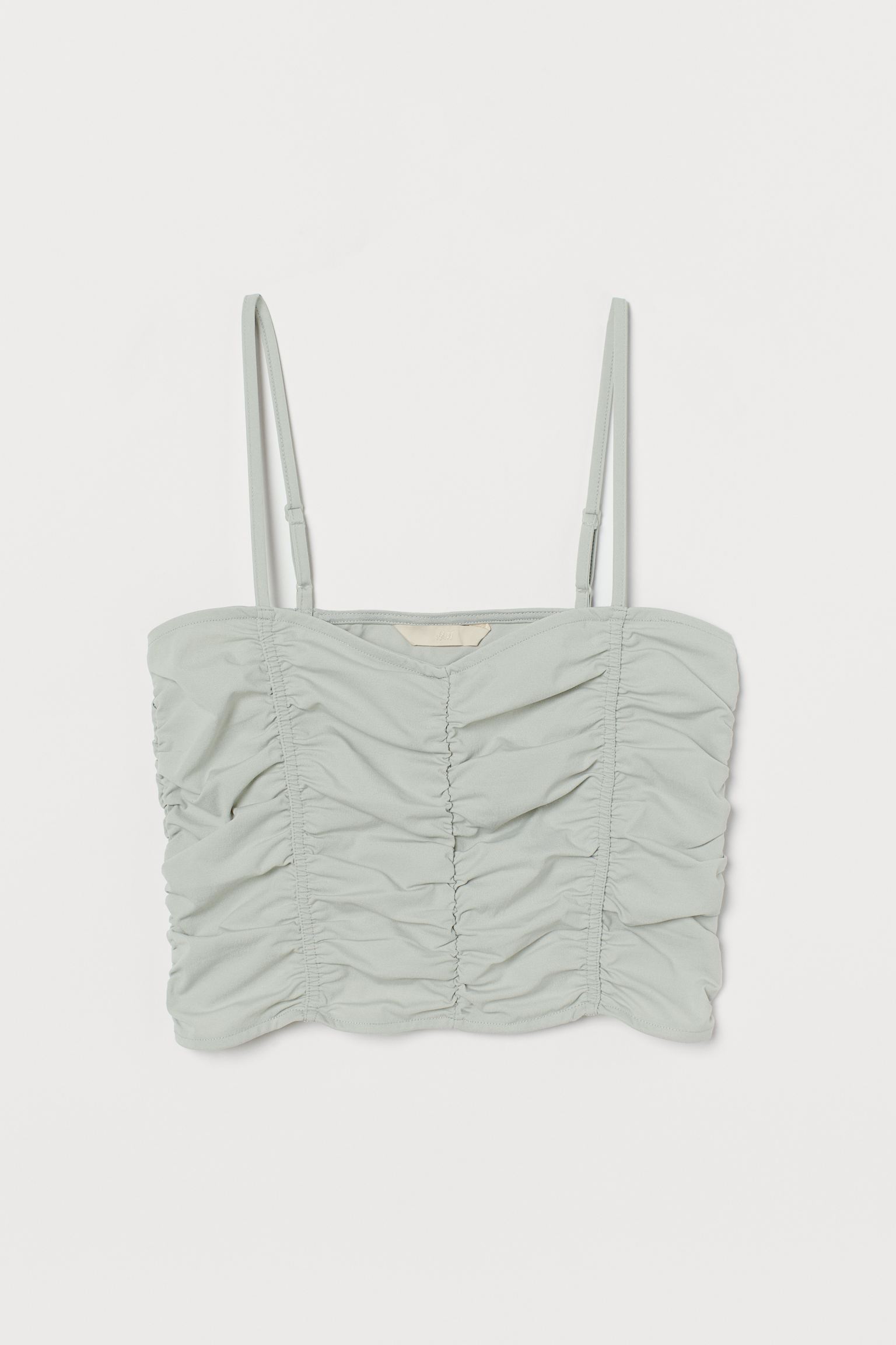 

Топ женский H&M 927792003 бирюзовый M, 9277920
