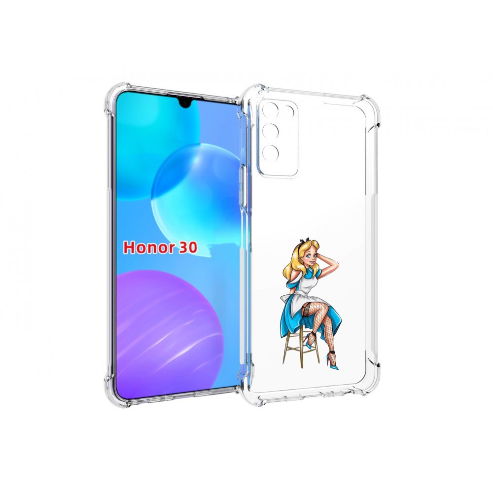 

Чехол MyPads девушка-в-чулках женский для Huawei Honor 30 Lite, Tocco