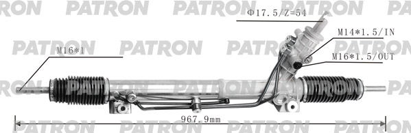 

Рейка рулевая гидравлическая BMW: 5 (E39) , 5 Touring (E39) 1995-03 ZF PATRON PSG3007