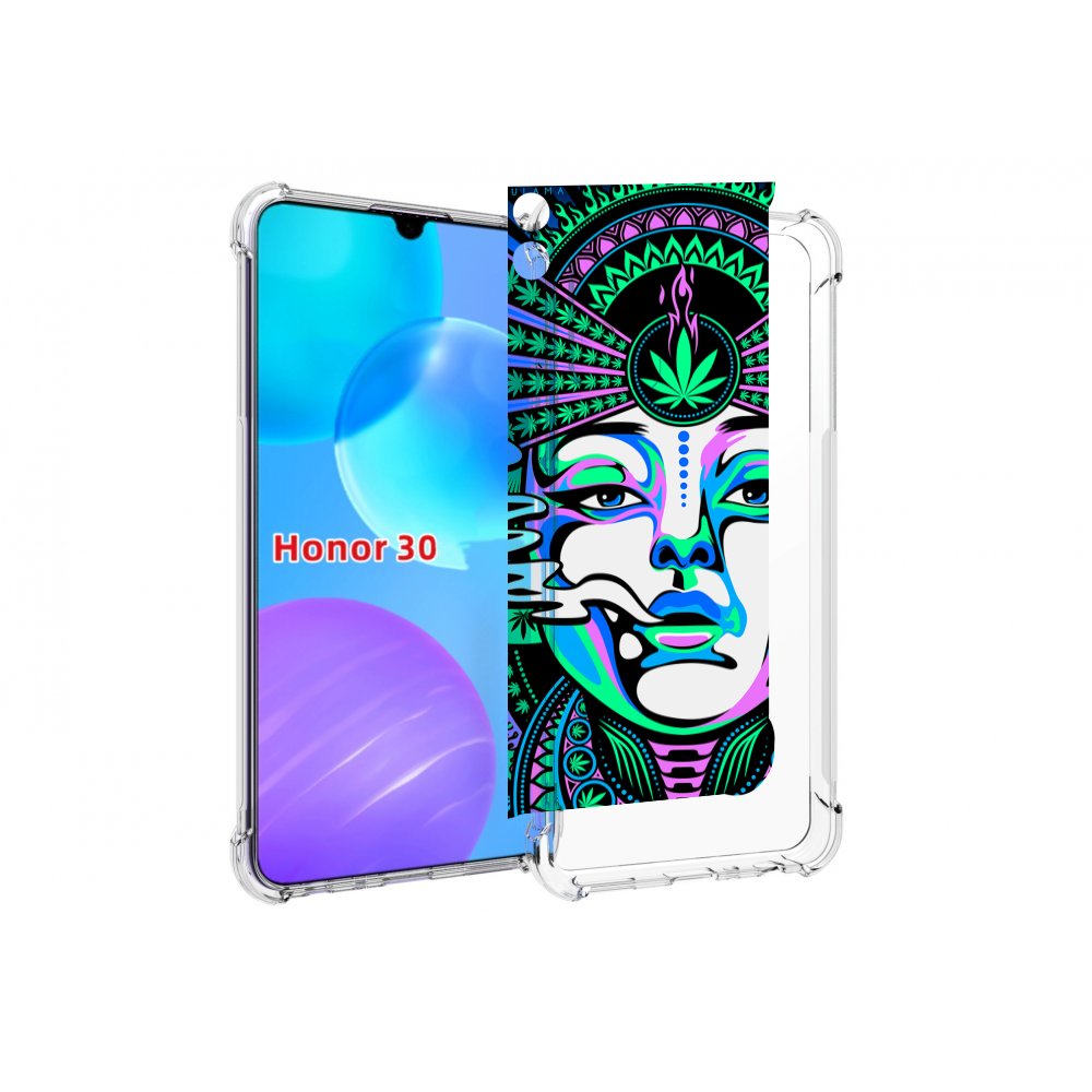 

Чехол MyPads девушка-любит-траву-абстракция для Huawei Honor 30 Lite, Tocco