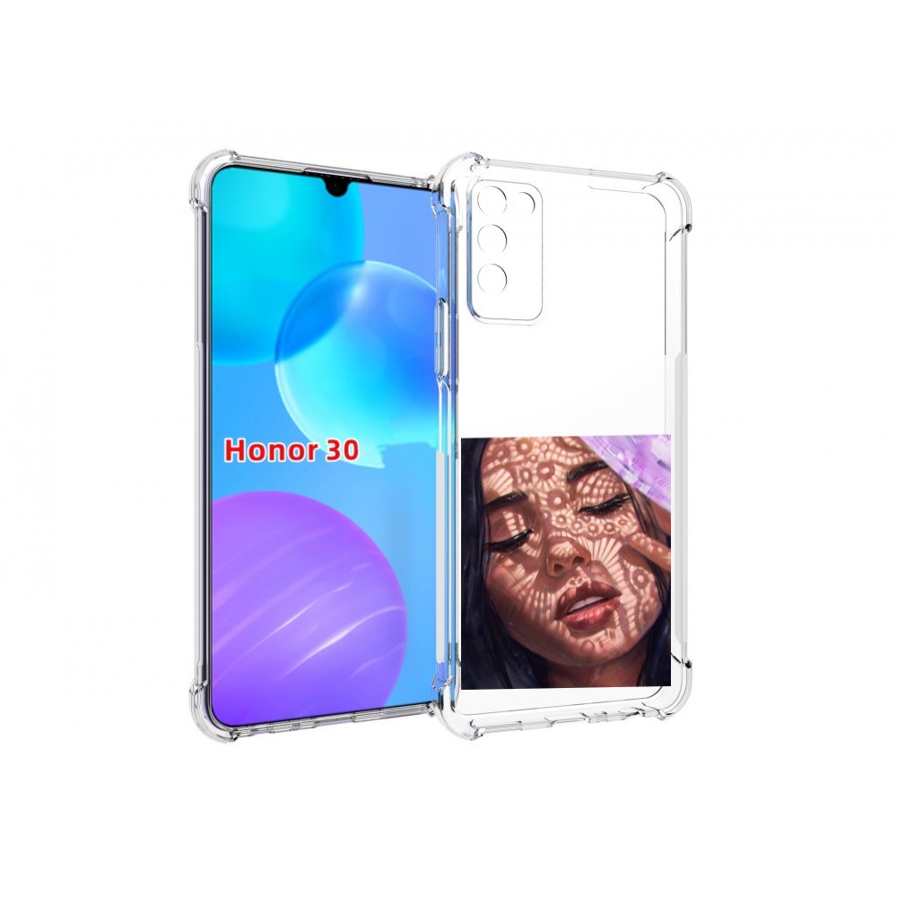 

Чехол MyPads девушка-под-кружевами женский для Huawei Honor 30 Lite, Tocco