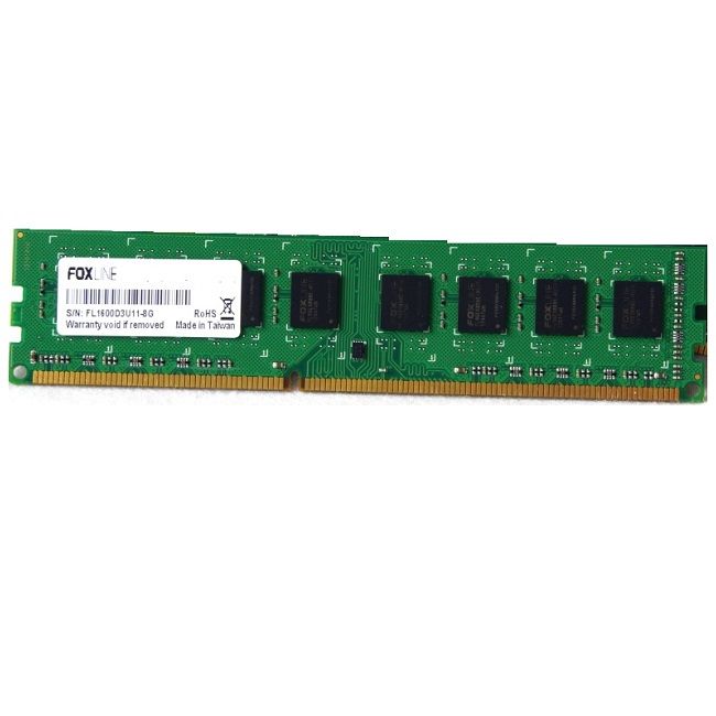 фото Оперативная память foxline fl1333d3u9-8g (fl1333d3u9-8g), ddr3 1x8gb, 1333mhz