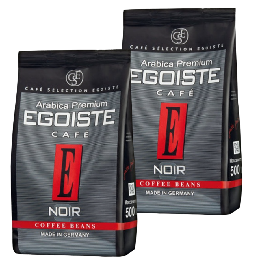

Кофе в зернах Egoiste Noir, 500 г х 2 шт