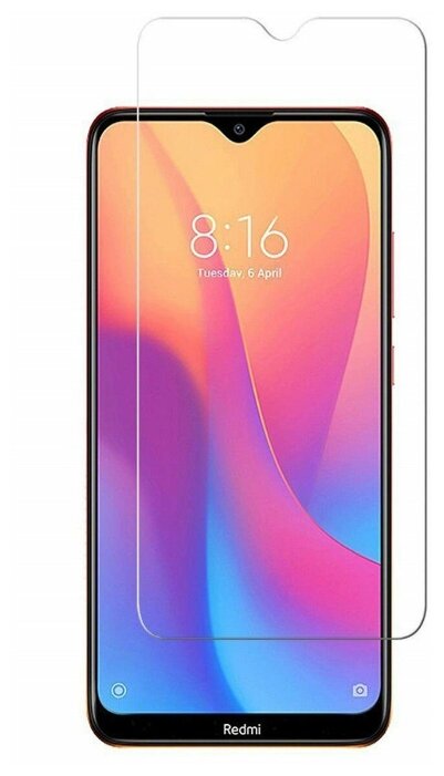 

Защитное стекло (без рамки) Full Glue для Xiaomi Redmi 8/8a, прозрачное