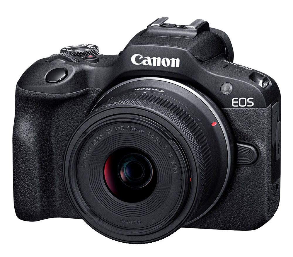 

Беззеркальный фотоаппарат Canon EOS R100 Kit 18-45mm IS STM