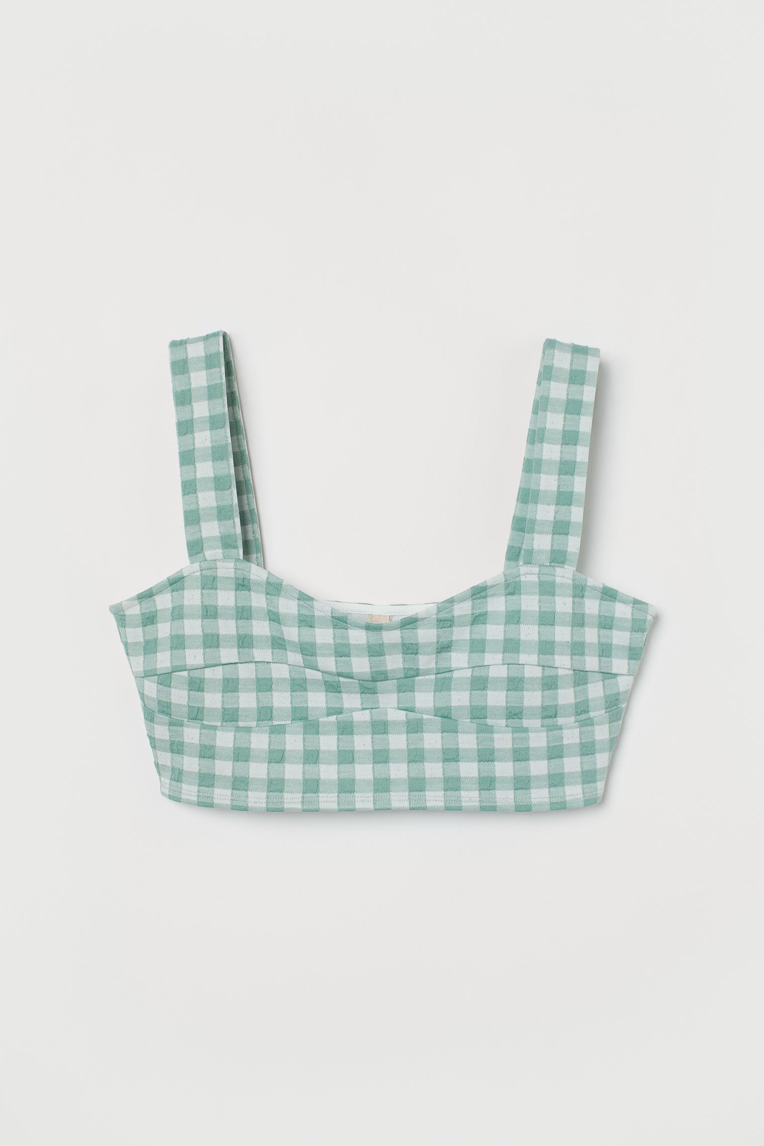 Топ женский HM 971611001 зеленый L 645₽