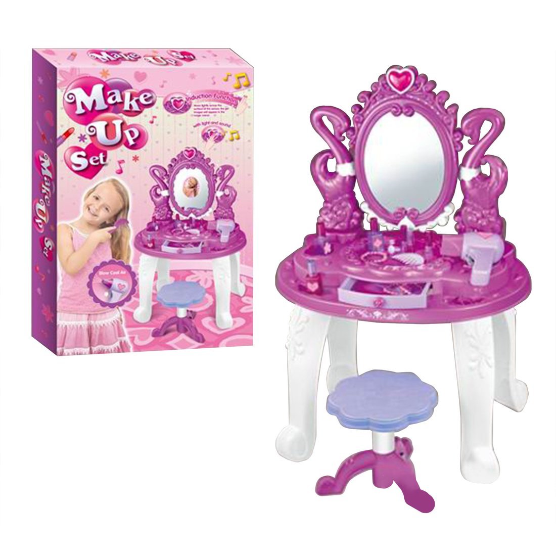 

Игровой набор Наша Игрушка Стилист, свет, звук, в компл. предм. 15шт, Игр. наб. "Стилист", свет, звук, в компл. предм. 15шт., эл. пит. ААх3шт. не вх. в компл., кор