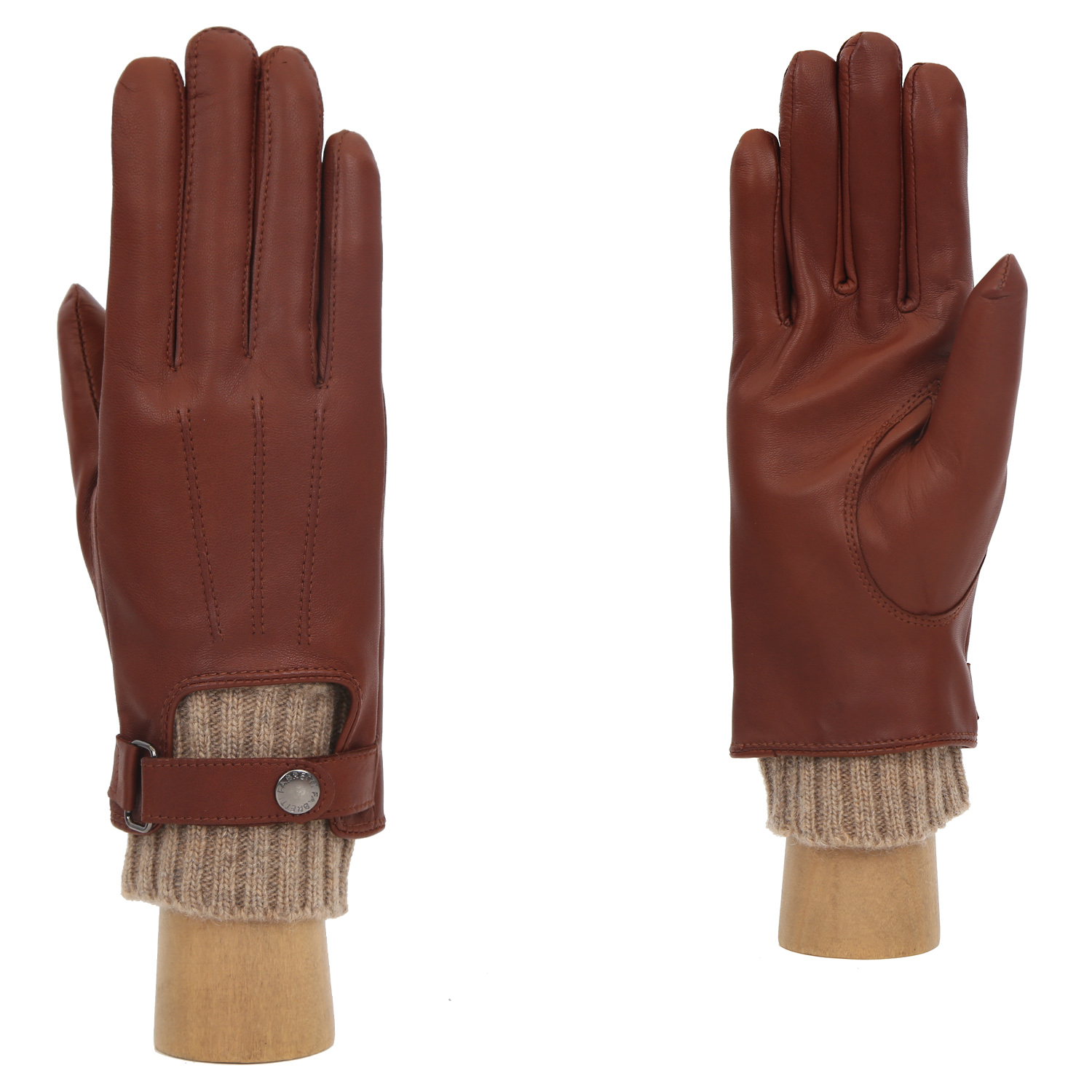 фото Перчатки женские fabretti 20fw5-3 рыжие, р. 8