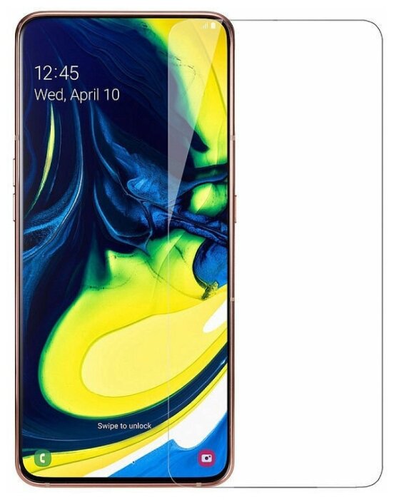 

Защитное стекло (без рамки) Full Glue для Samsung Galaxy A91, прозрачное