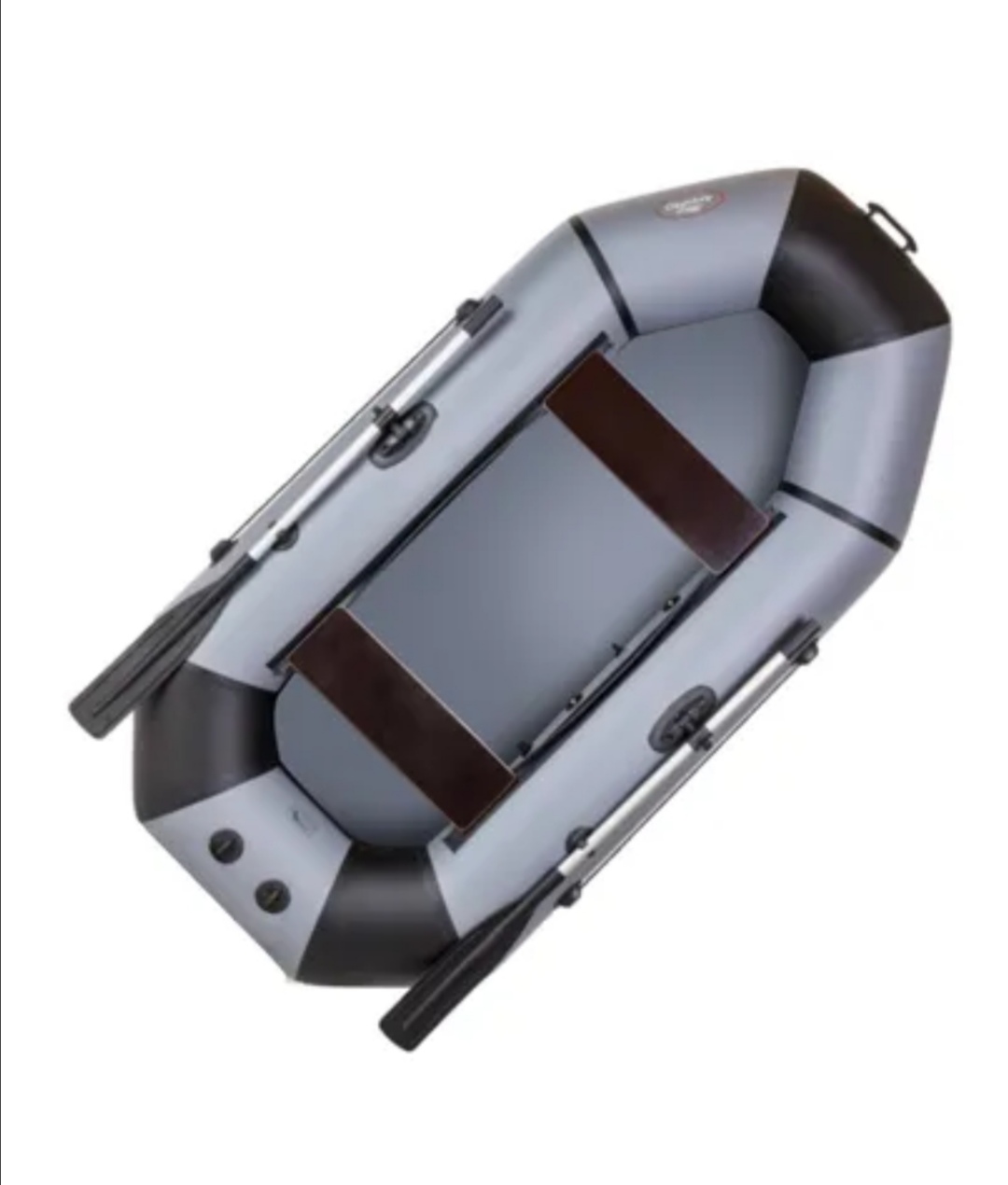 Надувная гребная лодка АкваPRO 240 серая