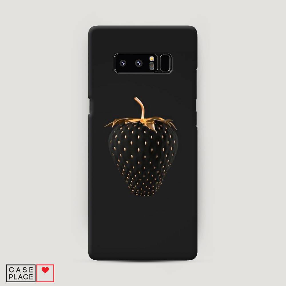 

Чехол Awog "Черно-золотая клубника" для Samsung Galaxy Note 8, 25220-7