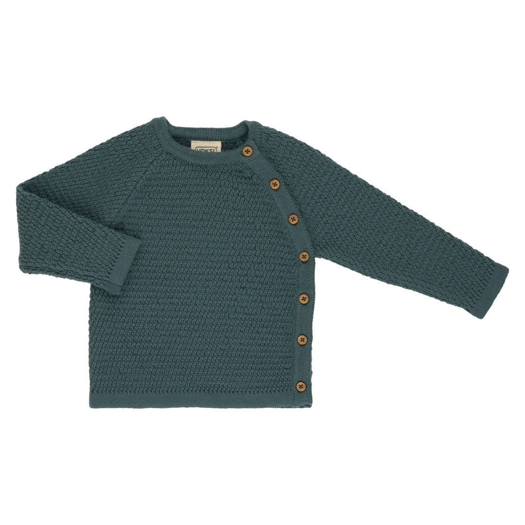 Джемпер Voksi Honeycomb, рост: 50-56 см, цвет: Sea Green