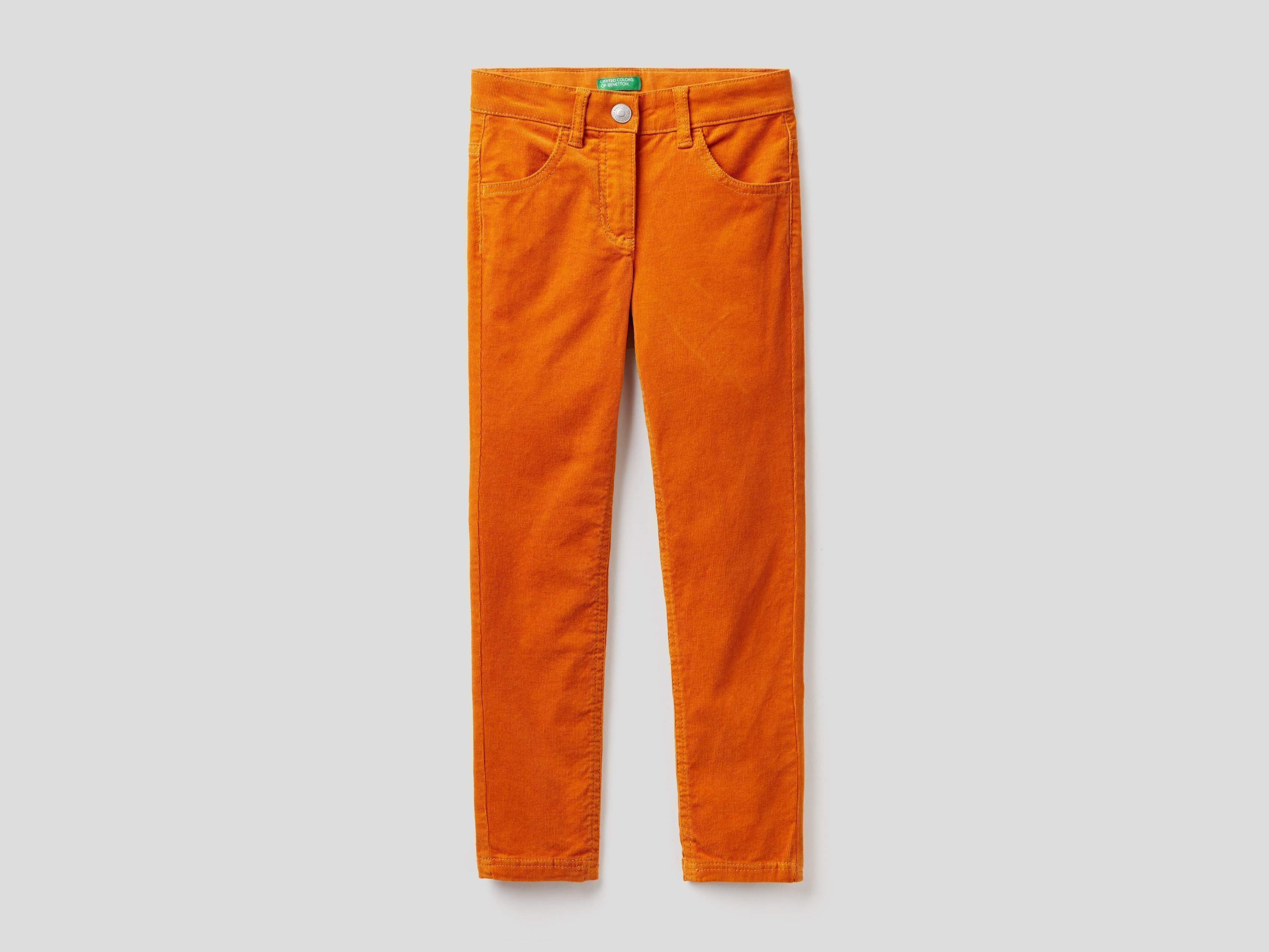 фото Брюки для девочек benetton цв. коричневый р.146 united colors of benetton
