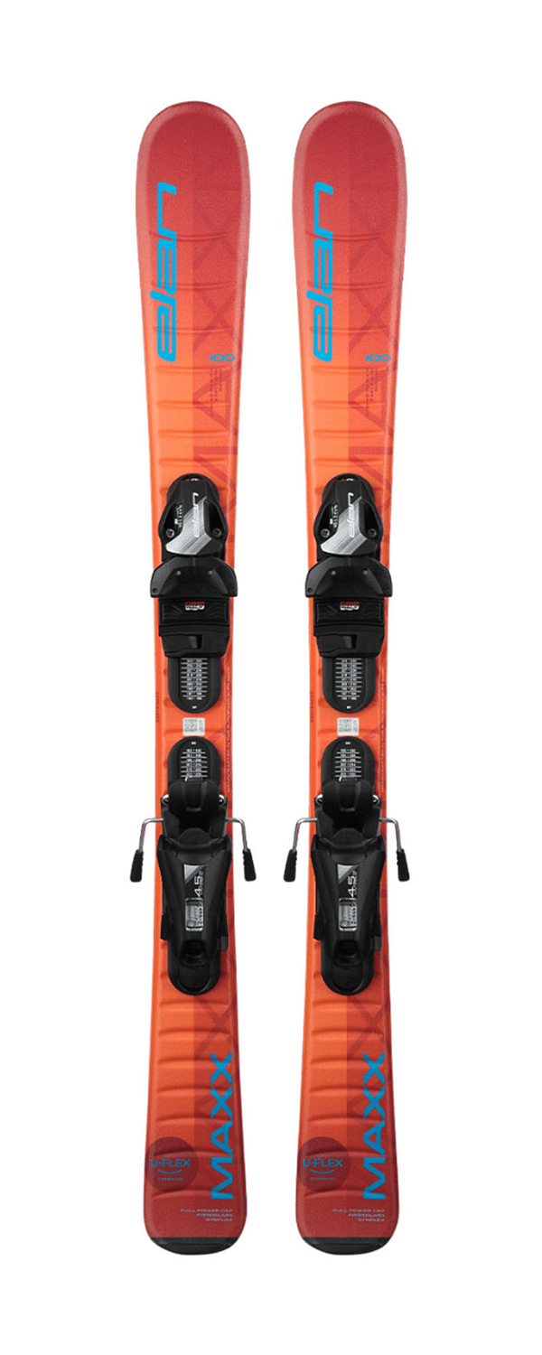 Горные Лыжи С Креплениями Elan Maxx Orange Jrs 130-150 + El 7.5 Shift (См:150)
