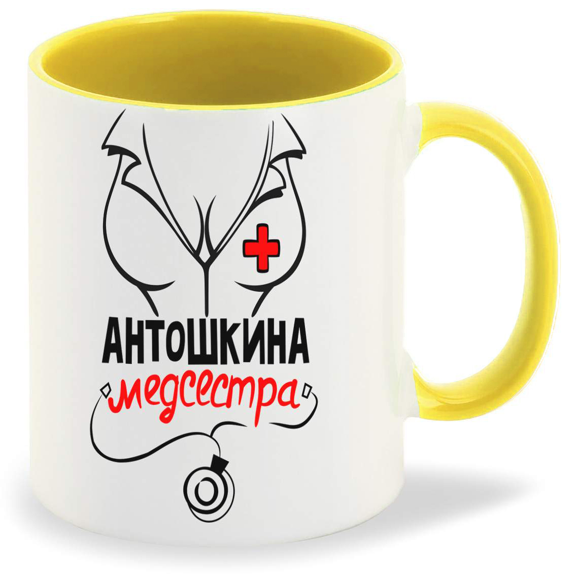 

Кружка CoolPodarok Медсестра Антошкина