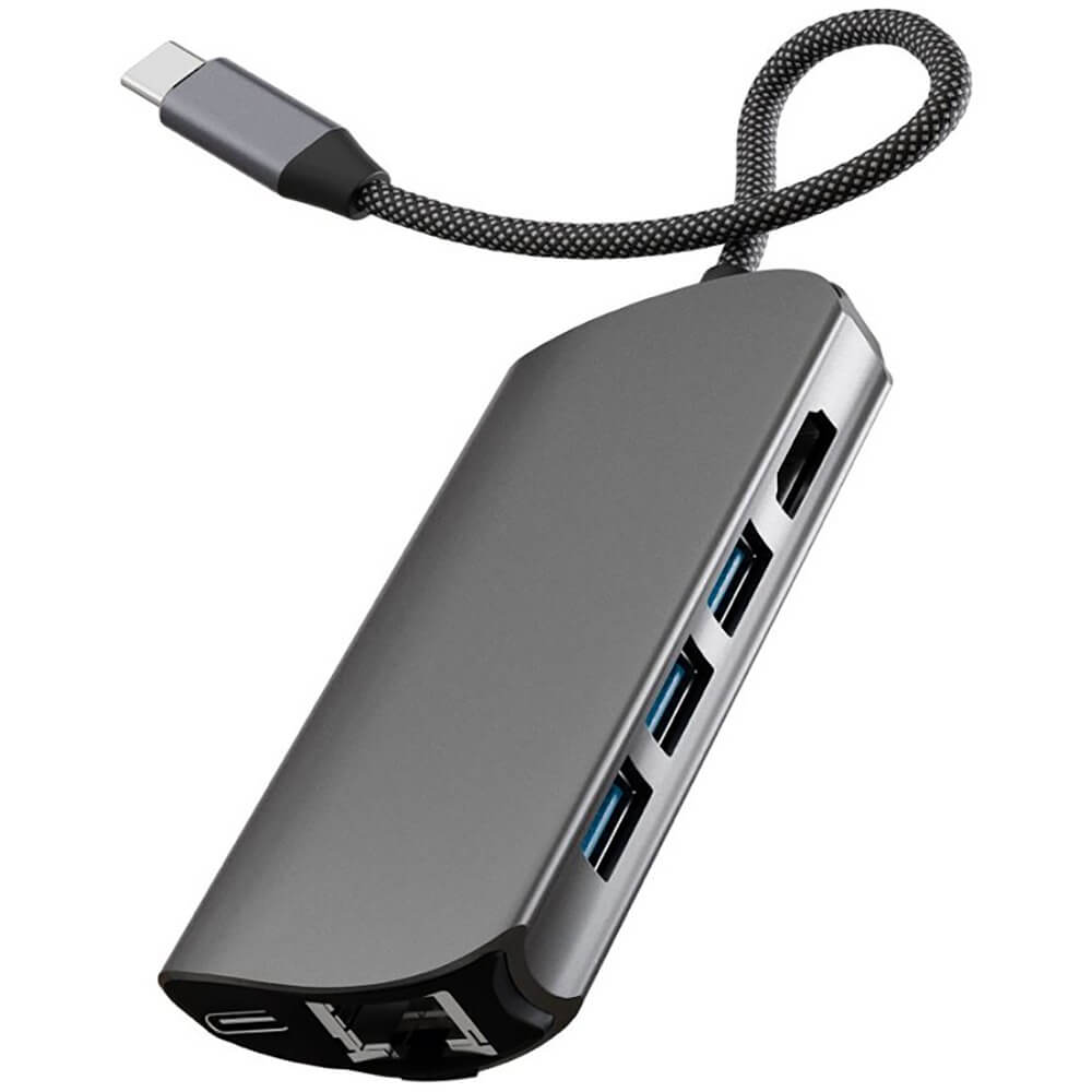 Разветвитель для компьютера VLP Infinity USB-C Hub 8 в 1 (172762)