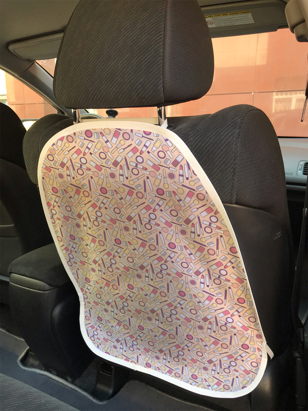 

Накидка на спинку сиденья JoyArty Женская косметика, 45х62, Женская косметика