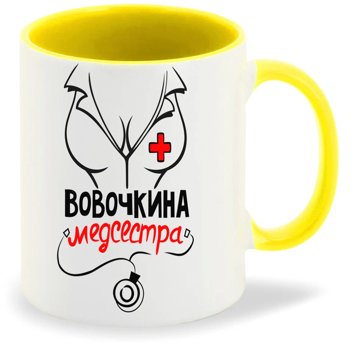 

Кружка CoolPodarok Медсестра Вовочкина