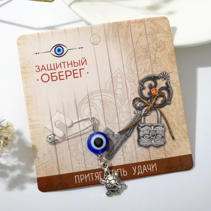 

Брошь из бижутерного сплава Queen Fair 2545594, пластик
