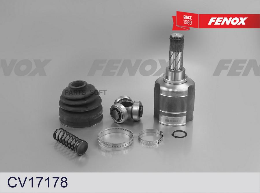 

Шрус Rеnаult Dustеr 10- Сарtur 15- 27/33Шл Внутренний Левый FENOX cv17178
