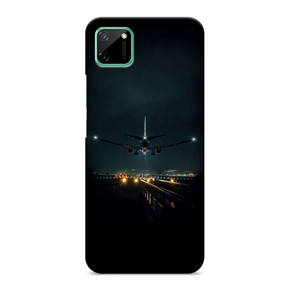 

Пластиковый чехол "Ночной рейс" на Realme C11, 253820-5