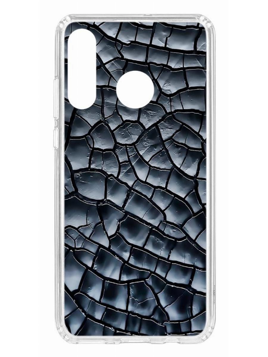 фото Чехол для huawei p30 lite kruche print cracks кruче